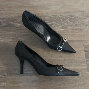 New Dior pointed leather pumps